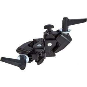 Manfrotto Dual Super Clamp - Clamp Support for Tubes 13-55mm Manfrotto Dual Super Clamp - Clamp Support for Tubes 13-55mm