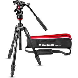 Manfrotto Manfrotto MVKBFRT-LIVE Tripod - Black, Red, Silver Manfrotto Manfrotto MVKBFRT-LIVE Tripod - Black, Red, Silver