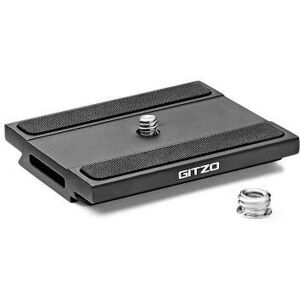 Gitzo GS5370DR Tripod Accessory - D-Profile Plate with Rubber Grips Gitzo GS5370DR Tripod Accessory - D-Profile Plate with Rubber Grips