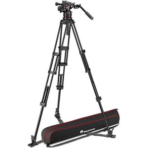 Manfrotto Kit Nitrotech 612 Aluminium Video Tripod - Video Tripod Kit Manfrotto Kit Nitrotech 612 Aluminium Video Tripod - Video Tripod Kit