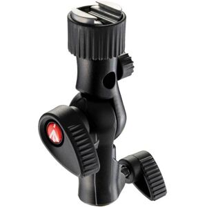 Clemă pentru accesorii de trepied Manfrotto MLH1HS-2 - Suportă blițuri și LED-uri Clemă pentru accesorii de trepied Manfrotto MLH1HS-2 - Suportă blițuri și LED-uri