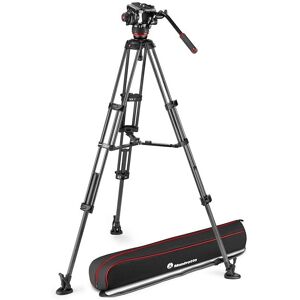 Manfrotto Tripod with 504X Fluid Head - Carbon & Central Stabilizer Manfrotto Tripod with 504X Fluid Head - Carbon & Central Stabilizer