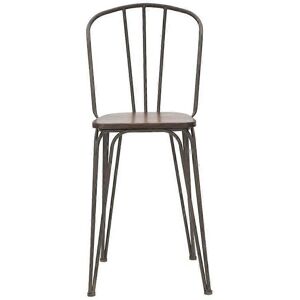 Mauro Ferretti - Model Harlem - Scaune de bar din metal și lemn - 54x45x102cm Mauro Ferretti - Model Harlem - Scaune de bar din metal și lemn - 54x45x102cm