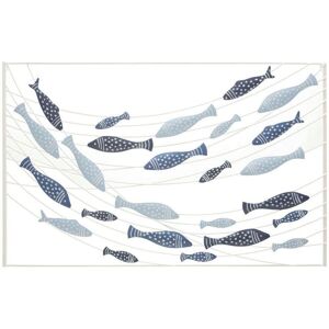 Décoration Murale Mauro Ferretti - Panneau 3D en Métal Poissons 96.5x1.5x61 cm - Publicité Décoration Murale Mauro Ferretti - Panneau 3D en Métal Poissons 96.5x1.5x61 cm - Publicité