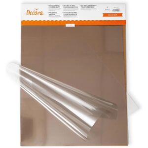 Decora PVC Mat för Livsmedel - 150 Mikron, 40x60 cm, 10 Ark - PVC Film för Mat Decora PVC Mat för Livsmedel - 150 Mikron, 40x60 cm, 10 Ark - PVC Film för Mat