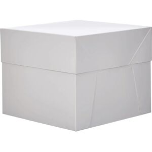 Decora Boîte à Gâteaux - 30,5x30,5x25cm Blanche - Publicité Decora Boîte à Gâteaux - 30,5x30,5x25cm Blanche - Publicité