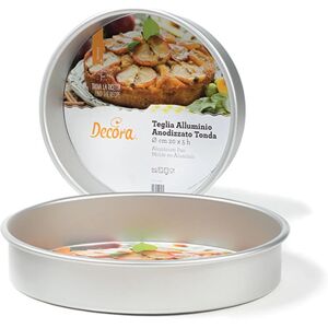 Decora 0062635 Molde para pastel - Redondo, 35cm, 5cm alto Decora 0062635 Molde para pastel - Redondo, 35cm, 5cm alto