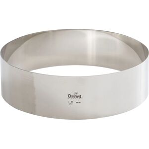 Decora Modelo 0063751 Molde para Tarta de Acero Inoxidable - 24cm Decora Modelo 0063751 Molde para Tarta de Acero Inoxidable - 24cm