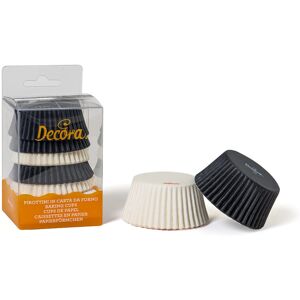 Decora 0339748 Svart-Vita Muffinformar Decora 0339748 Svart-Vita Muffinformar