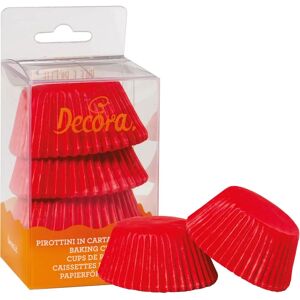 Decora 0339635 Red Muffin Cups - 75 pcs Decora 0339635 Red Muffin Cups - 75 pcs