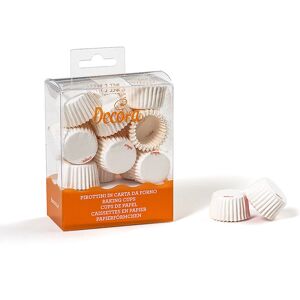 Decora 0339754 Moules à cupcakes blancs - 200 pcs Decora 0339754 Moules à cupcakes blancs - 200 pcs