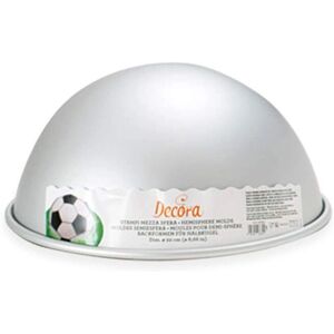 Decora Cake Mould - 20cm Semi-Sphere - Cake Mould Decora Cake Mould - 20cm Semi-Sphere - Cake Mould
