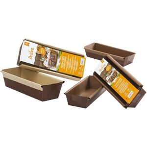 Decora Cake Mold - 5 Pack, Brown, High-Density Paper, Italy Decora Cake Mold - 5 Pack, Brown, High-Density Paper, Italy