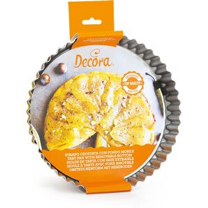 Stampo Torta Decora 0070015 - Fondo Rimovibile - 20x3,5cm - Acciaio Stampo Torta Decora 0070015 - Fondo Rimovibile - 20x3,5cm - Acciaio