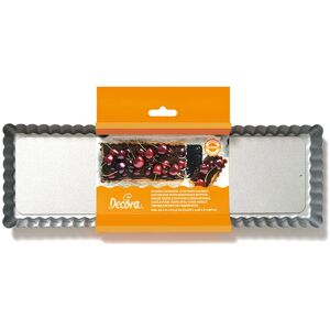 Decora 0070026 Stampo per Torta - Stampo Rettangolare in Acciaio Antiaderente Decora 0070026 Stampo per Torta - Stampo Rettangolare in Acciaio Antiaderente