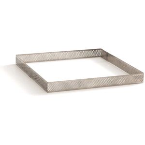 Decora Stampo da Forno Microforato Acciaio Inox Quadrato 20cm - Stampo Decora Stampo da Forno Microforato Acciaio Inox Quadrato 20cm - Stampo
