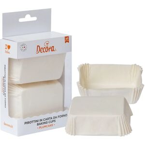 Decora 0339880 Wit Bakvorm - 36 st cupcake en muffin cups Decora 0339880 Wit Bakvorm - 36 st cupcake en muffin cups