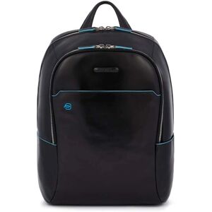 Sac à Dos en Cuir Piquadro Carré Bleu - Ordinateur 14" - Sac à Dos - Publicité Sac à Dos en Cuir Piquadro Carré Bleu - Ordinateur 14" - Sac à Dos - Publicité