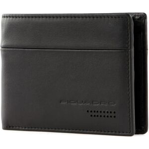Portefeuille Noir Piquadro - RFID, 7 Emplacements, Compact - Publicité Portefeuille Noir Piquadro - RFID, 7 Emplacements, Compact - Publicité