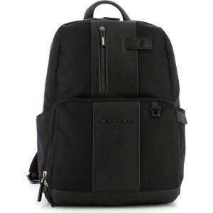 Zaino in nylon nero Piquadro - Compartimento per laptop e iPad - Zaino Zaino in nylon nero Piquadro - Compartimento per laptop e iPad - Zaino