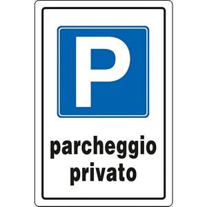 MADIDEF - Plastica Parcheggio Privato 300x200 mm - Cartello parcheggio MADIDEF - Plastica Parcheggio Privato 300x200 mm - Cartello parcheggio