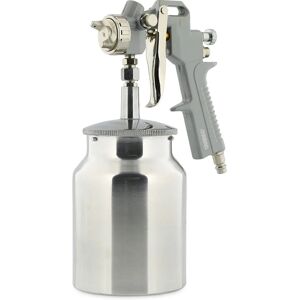ABAC Pistolet de peinture pneumatique - Réservoir en aluminium 1L - Modèle réglable - DIY - Publicité ABAC Pistolet de peinture pneumatique - Réservoir en aluminium 1L - Modèle réglable - DIY - Publicité