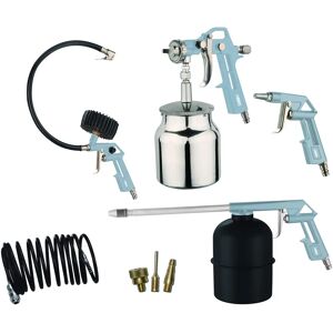 Kit compressore ABAC 8PZ - Guida rapida, aerografo, utensili Kit compressore ABAC 8PZ - Guida rapida, aerografo, utensili
