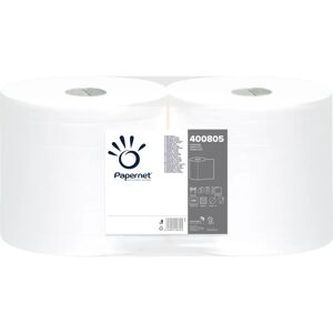 Papernet 400805 Papier toilette - 207,32m, Blanc - Papier toilette - Publicité Papernet 400805 Papier toilette - 207,32m, Blanc - Papier toilette - Publicité