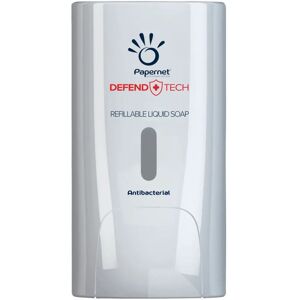 Papernet 416149S Distributeur de savon - 1L Blanc - Publicité Papernet 416149S Distributeur de savon - 1L Blanc - Publicité