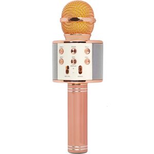 Microphone Karaoké Xtreme Hollywood - Or Rose, Argent - Sans fil & Câble - Publicité Microphone Karaoké Xtreme Hollywood - Or Rose, Argent - Sans fil & Câble - Publicité
