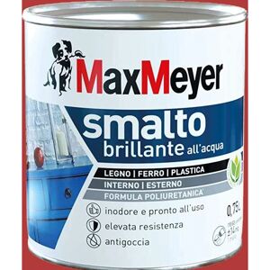 Maxmeyer Smalto Brillante ad Acqua Rosso Ciliegia - Vernice Maxmeyer Smalto Brillante ad Acqua Rosso Ciliegia - Vernice
