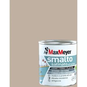 MaxMeyer Smalto all'acqua Poliuretanico Satinato Tortora - Vernice MaxMeyer Smalto all'acqua Poliuretanico Satinato Tortora - Vernice