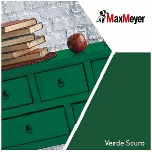 MaxMeyer - Smalto Satinato all'acqua Poliuretanico Verde Scuro - 0,125 l - Enamel paint MaxMeyer - Smalto Satinato all'acqua Poliuretanico Verde Scuro - 0,125 l - Enamel paint