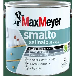 MaxMeyer Smalto ad acqua poliuretanico satinato Verde Scuro - Vernice/ Spray MaxMeyer Smalto ad acqua poliuretanico satinato Verde Scuro - Vernice/ Spray