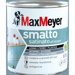 Smaltatura Satinata a Base d'Acqua Max Meyer - 0,75L, Denim Smaltatura Satinata a Base d'Acqua Max Meyer - 0,75L, Denim