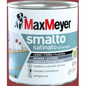 MAXMEYER Maxmeyer Smalto Satinato ad Acqua Rosso Veneziano - Vernice/Aerosol MAXMEYER Maxmeyer Smalto Satinato ad Acqua Rosso Veneziano - Vernice/Aerosol
