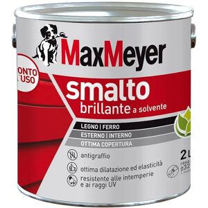 MAXMEYER Smalto Brillante a Solvente Bianco - Smalto MAXMEYER Smalto Brillante a Solvente Bianco - Smalto