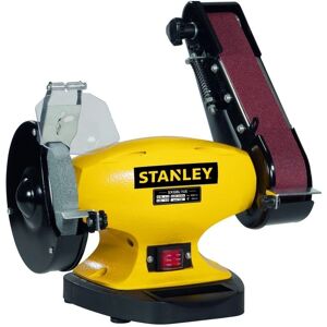 STANLEY Bench Grinder and Sander - Powerful 330W, 150mm, Cast Iron Base STANLEY Bench Grinder and Sander - Powerful 330W, 150mm, Cast Iron Base