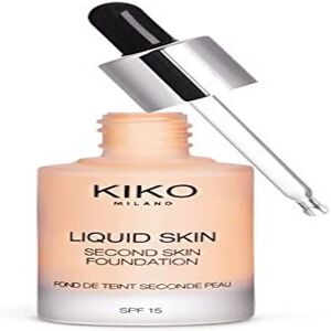 KIKO Milano Liquid Skin Second Skin Foundation - Warm Beige 10 - Foundation KIKO Milano Liquid Skin Second Skin Foundation - Warm Beige 10 - Foundation