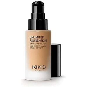 KIKO Milano Unlimited Foundation 8N - Long-lasting liquid base for all skin types KIKO Milano Unlimited Foundation 8N - Long-lasting liquid base for all skin types