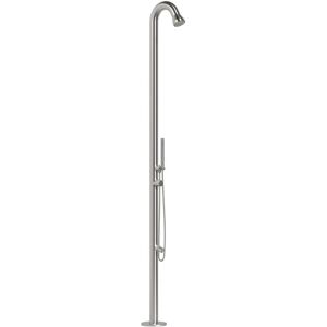 Doccia piscina in acciaio satinato Sined - Design di alta qualità Doccia piscina in acciaio satinato Sined - Design di alta qualità