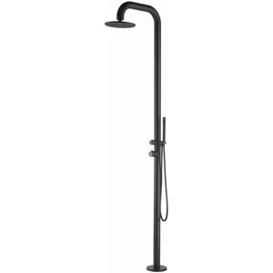 Doccia esterna nera SINED - Modello PULA - Accessorio giardino piscina Doccia esterna nera SINED - Modello PULA - Accessorio giardino piscina