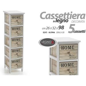 Iperbriko Holz 5-Schubladen Kommode - Chest of Drawers Iperbriko Holz 5-Schubladen Kommode - Chest of Drawers