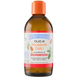 Olio di Mandorle Provenzali Muschio Bianco - Olio Corpo per Massaggi Rilassanti Olio di Mandorle Provenzali Muschio Bianco - Olio Corpo per Massaggi Rilassanti