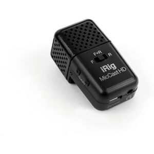 IK Multimedia iRig Mic Cast HD - Microphone USB Numérique Double Face Portable - Publicité IK Multimedia iRig Mic Cast HD - Microphone USB Numérique Double Face Portable - Publicité