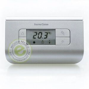 Termostato Digitale Ambiente Fantini Cosmi - 3 Temperature, Batteria, Parete Termostato Digitale Ambiente Fantini Cosmi - 3 Temperature, Batteria, Parete