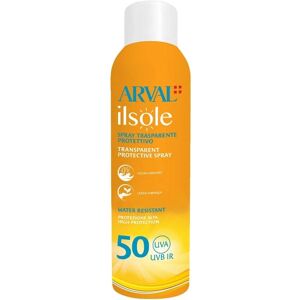 Arval Sun SPF 50 Spray Trasparente - Protezione solare per corpo e capelli Arval Sun SPF 50 Spray Trasparente - Protezione solare per corpo e capelli