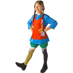 Pippi Långstrump Kostym för 7-9 År - Rollspel Kostym Pippi Långstrump Kostym för 7-9 År - Rollspel Kostym