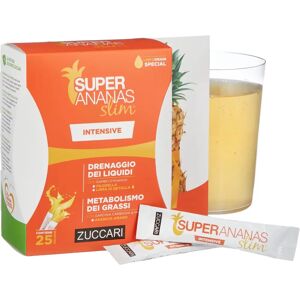 Zuccari Super Ananas Slim Intensive - Controllo del peso - 25 Stick Zuccari Super Ananas Slim Intensive - Controllo del peso - 25 Stick