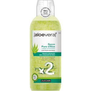 Zuccari Aloe Vera 2 Sok - Podwójne Zagęszczenie - Wspiera Trawienie - 1L Zuccari Aloe Vera 2 Sok - Podwójne Zagęszczenie - Wspiera Trawienie - 1L